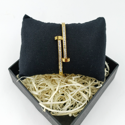 Rosette Gold Bracelet